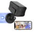Dual-Lens Portable Security Camera with 6X Hybrid Digital Zoom