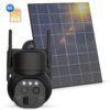 4G Solar PTZ Security Camera | Dual Lens 12X Zoom, 360° Panoramic Outdoor Waterproof Surveillance 1 5 100x100
