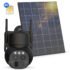 4G Solar PTZ Security Camera | Dual Lens 12X Zoom, 360° Panoramic Outdoor Waterproof Surveillance