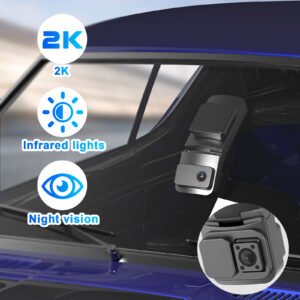 4G LTE Cellular Dash Camera with Live Streaming, GPS Tracking & 24/7 Parking Monitoring